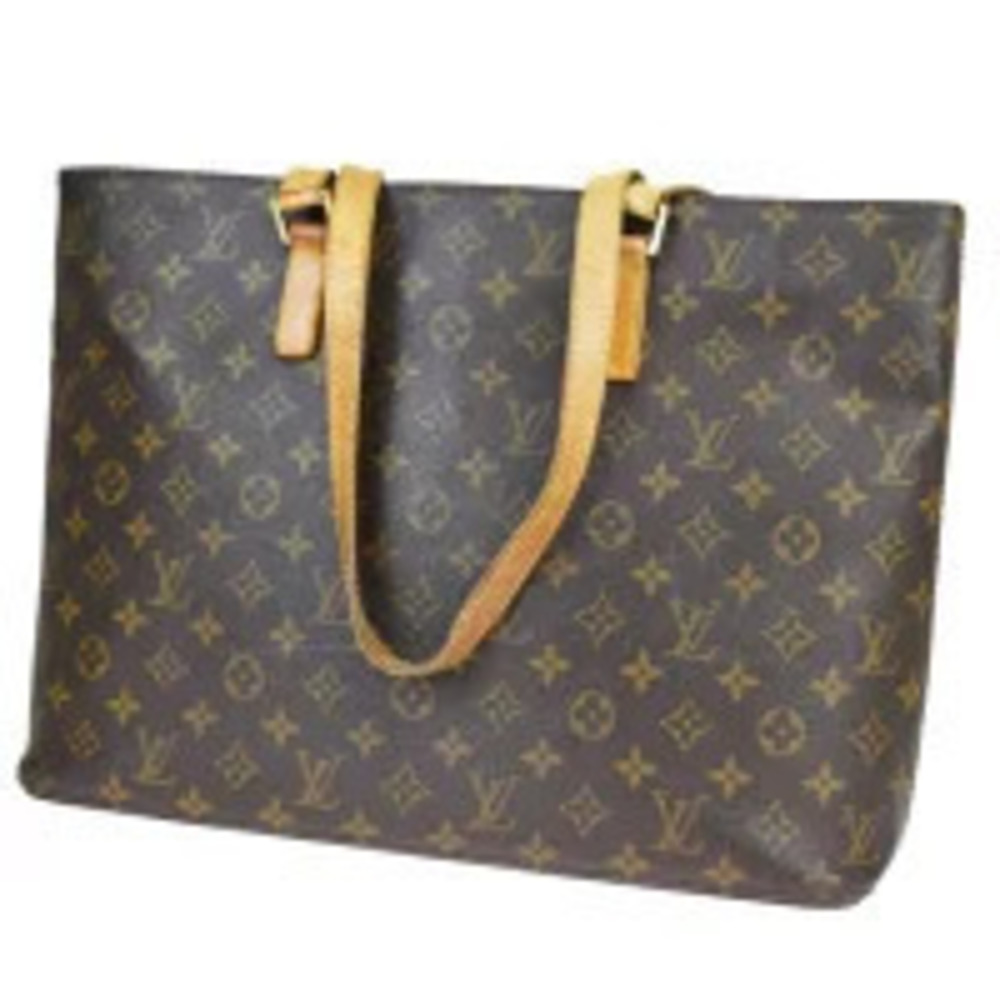 Louis Vuitton Luco Tote Bag Shoulder Monogram Leather